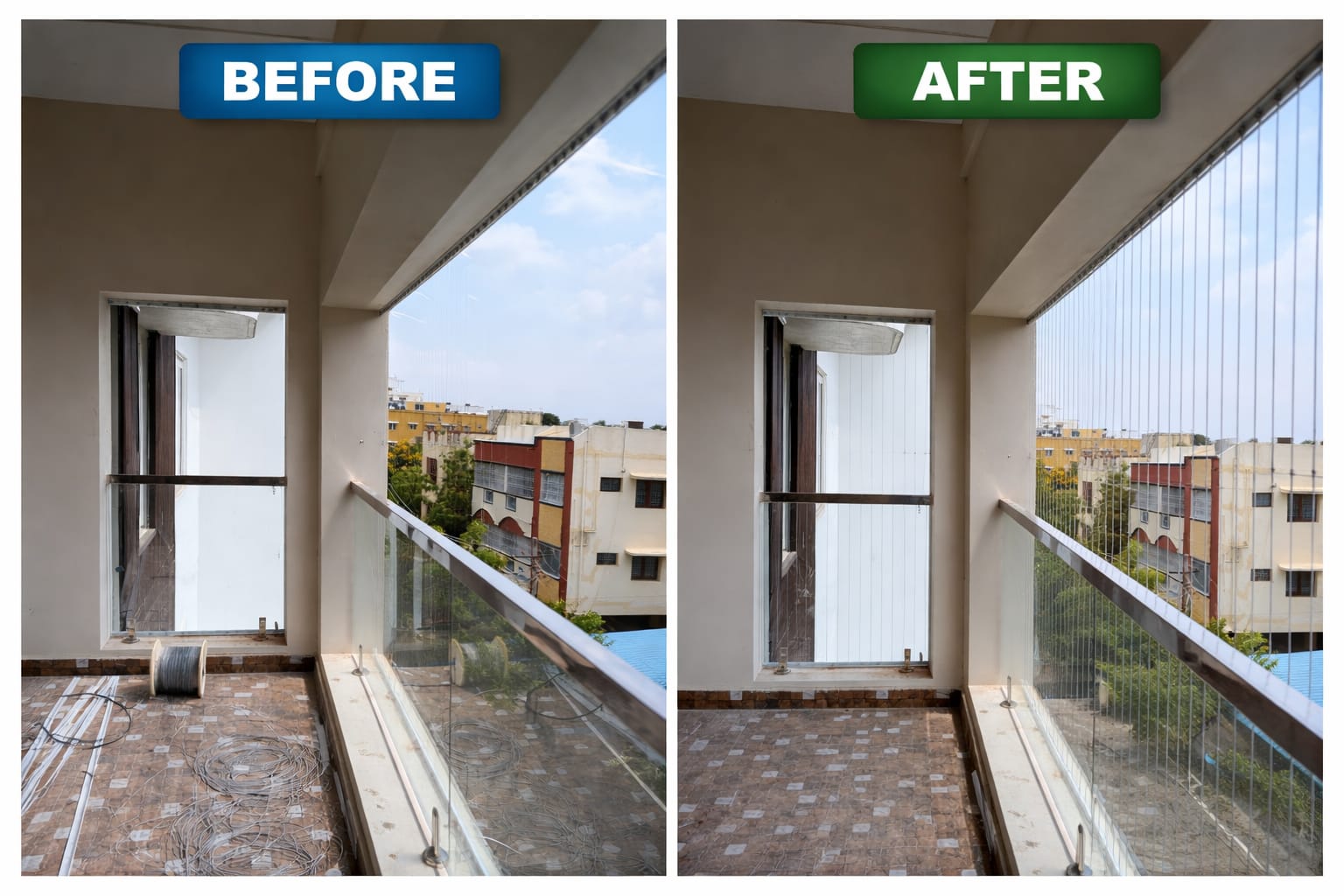 s2 invisible grills balcony