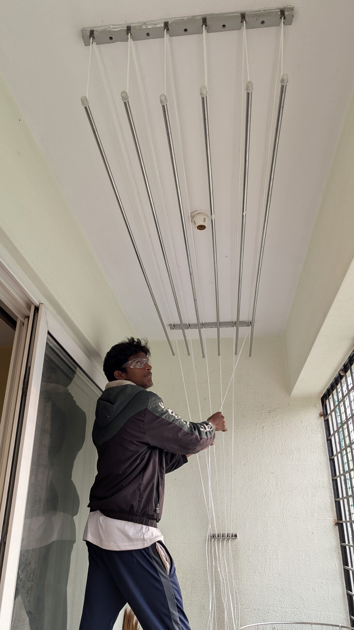 Ceiling Cloth Dryer Installation Tambaram Chennai