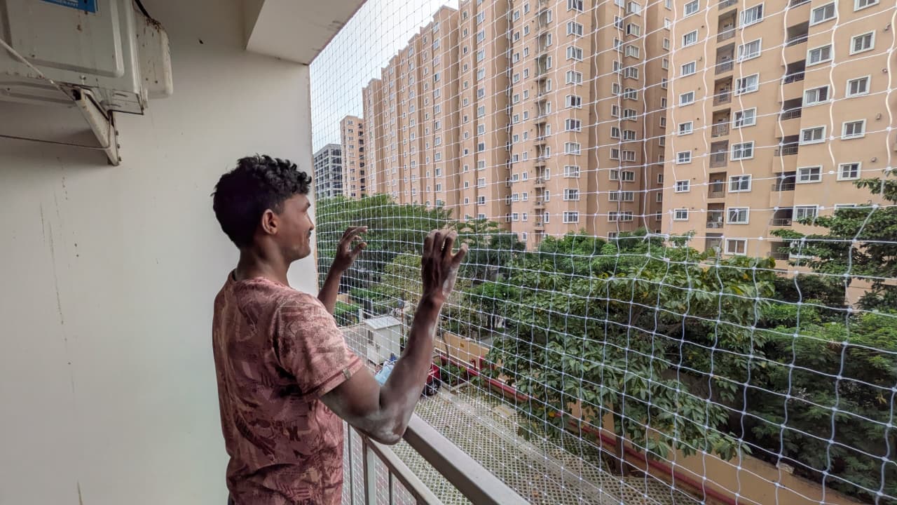 Pigeon Nets Installation Cost in Chennai | S2 Pigeon Nets